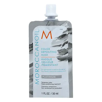 Moroccanoil Color Depositing Mask 30 ml színező maszk PLATINUM