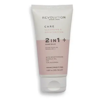 Revolution Skincare Care 2 in 1 Hand Cleanser & Moisture Balm 50ml