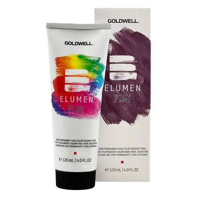 Goldwell Elumen Play Semi Permanent Hair Color 120 ml Túlcsorduló festék @ Metallic Berry