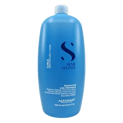 Alfaparf Milano Semi Di Lino Curls Wavy&Curly Hair Enhancing Low Shampoo 1000 ml