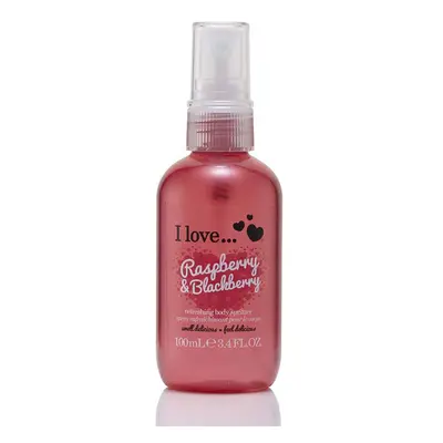 I Love Raspberry & Blackberry Refreshing Body Spritzer 100 ml