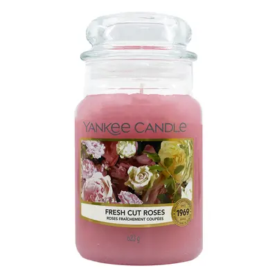 Yankee Candle Classic Large Jar Candle Fresh Cut Roses 623 g