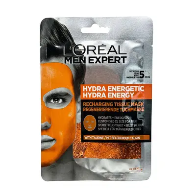 L'Oréal Paris Men Expert Hydra Energetic Tissue Mask 30 g