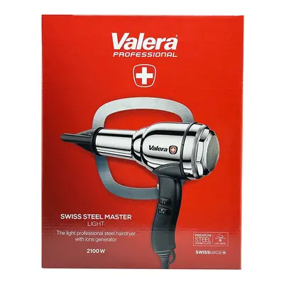 Valera Swiss Steel Master Light Professional Steel Hairdryer Chrome 2100 W