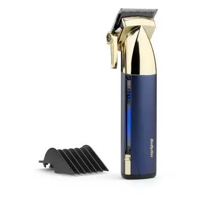 BaByliss Men Super-X Metal Series Cordless E992E Gold / Blue Hair Clipper