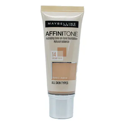 Maybelline Affinitone Foundation 30 ml make-up 14 creamy beige