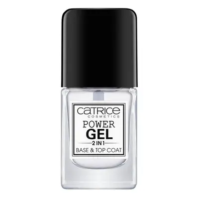 Catrice Power Gel 2in1 Base & Top Coat Nail Polish 10,5 ml