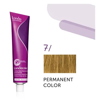 Londa Professional Permanent Color Extra Rich Creme 60 ml gazdag krémes hajfesték 7 Natural Medi