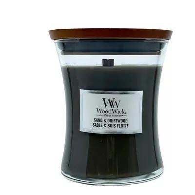 WoodWick Medium Hourglass Candle Sand & Driftwood 275 g