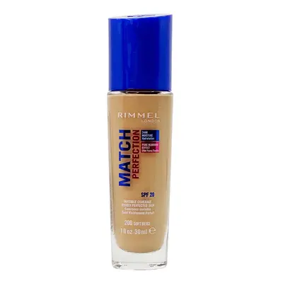 Rimmel Match Perfection Foundation 30 ml make-up 200 Soft Beige