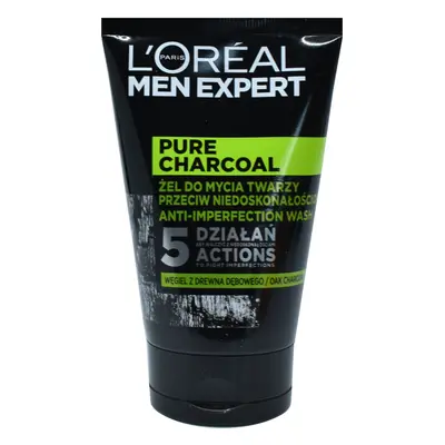 L'Oréal Paris Men Expert Pure Charcoal Cleansing Gel 100 ml