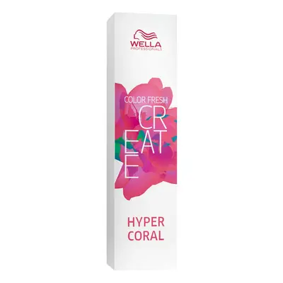 Wella Professionals Color Fresh Create 60 ml félig tartós hajfesték Hyper Coral