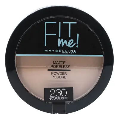 Maybelline Fit Me Matte+Poreless Powder 14g púder 230 natural buff