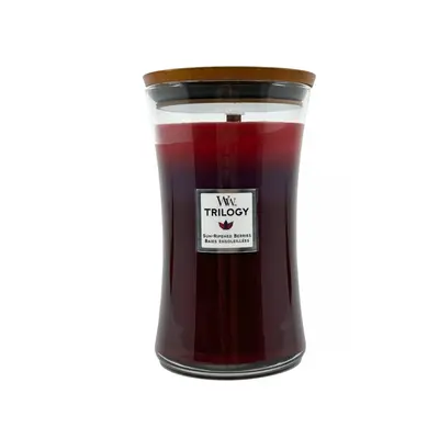 WoodWick Trilogy Large Hourglass Candle Sun-Ripened Berries 610 g