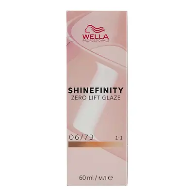 Wella Professionals Shinefinity Zero Lift Glaze 60 ml demi-permanent szín 06/73 Dark Blonde Brow