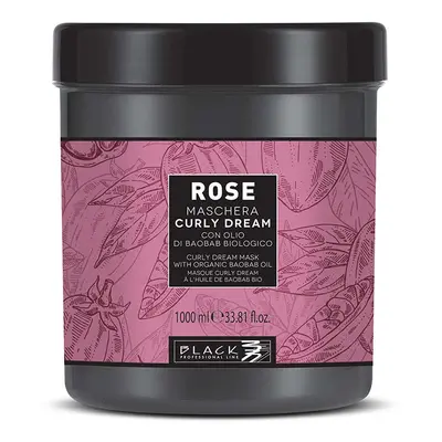 Black Professional Rose Curly Dream Mask 1000 ml