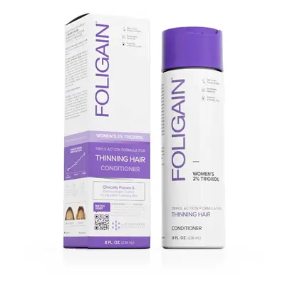 Foligain Triple Action Conditioner For Thinning Hair For Women With 2% Trioxidil 236 ml