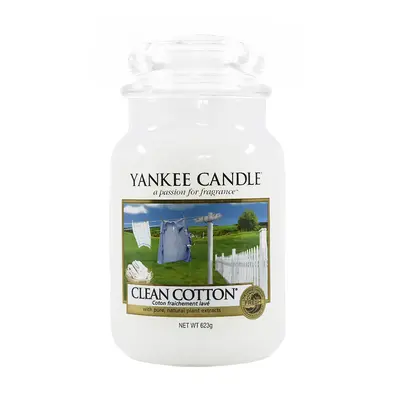 Yankee Candle Classic Large Jar Candle Clean Cotton 623 g