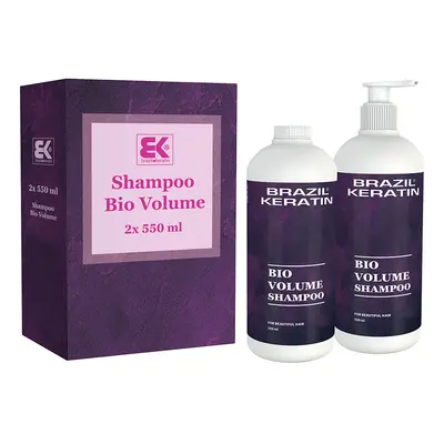 Brazil Keratin Bio Volume Shampoo Duo Set 2 x 550 ml