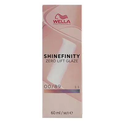 Wella Professionals Shinefinity Zero Lift Glaze 60 ml demi-permanent szín 00/89 Blue