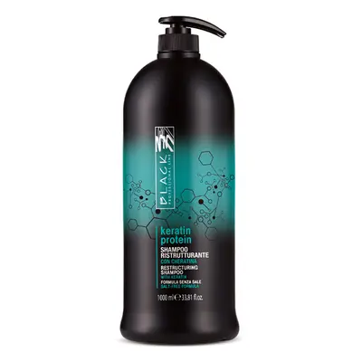 Black Professional Line Keratin Protein Restructuring Shampo 1000 ml