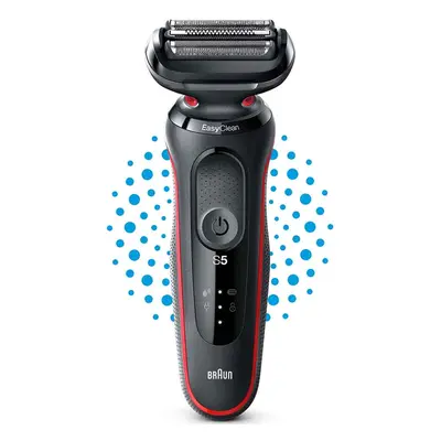 Braun Series 5 51-R1000s Red Shave