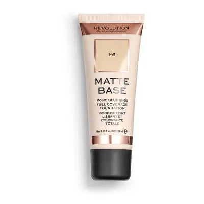 Makeup Revolution Matte Base Foundation 28 ml make-up F6