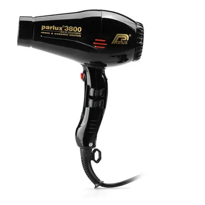 Parlux 3800 Eco Ceramic Ionic Hair Dryer Black 2100 W