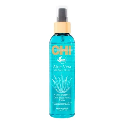 Farouk Systems CHI Aloe Vera with Agave Nectar Curls Defined Curl Reactivating Spray 177 ml