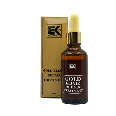 Brazil Keratin Gold Elixir Repair Treatment 50 ml