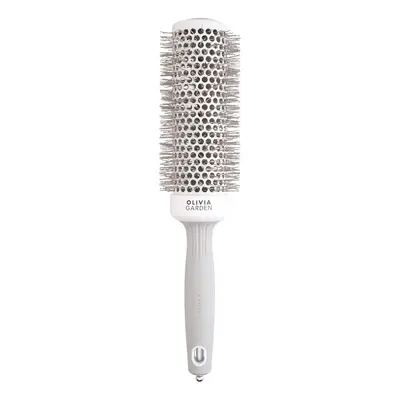 Olivia Garden Expert Blowout Speed Round Brush White & Grey 45 mm