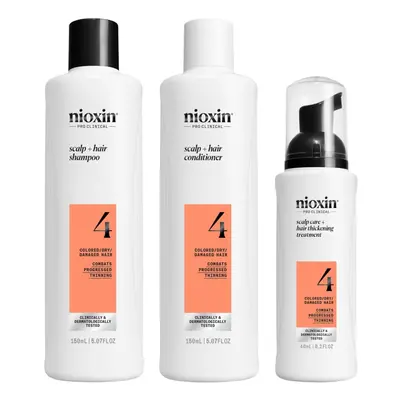 Nioxin Systém 4 Kit for Colored Hair with Progressed Thinning