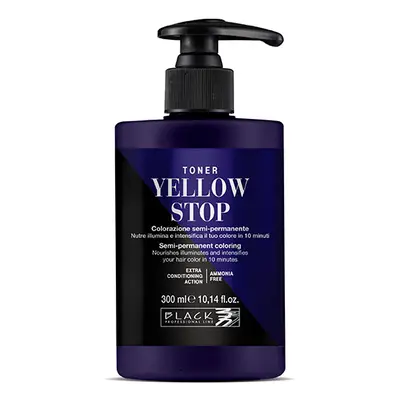 Black Professional Line Toner Semi-permanent Hair Colour 300 ml félig tartós hajfesték Yellow St