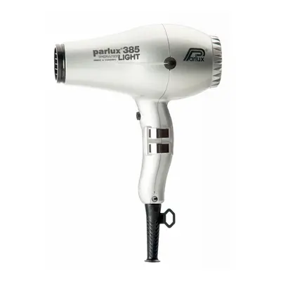 Parlux 385 Power Light Ceramic Ionic Hair Dryer Silver 2150 W