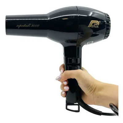 Parlux Superturbo 2000 Professional Hair Dryer Black