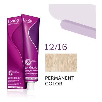 Londa Professional Permanent Color Extra Rich Creme 60 ml gazdag krémes hajfesték 12/16 Special 