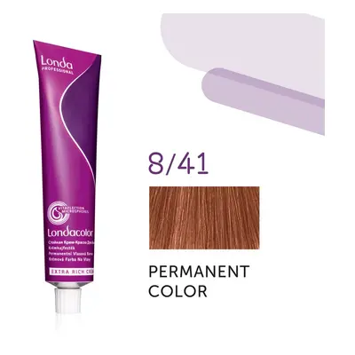 Londa Professional Permanent Color Extra Rich Creme 60 ml gazdag krémes hajfesték 8/41 Light Blo