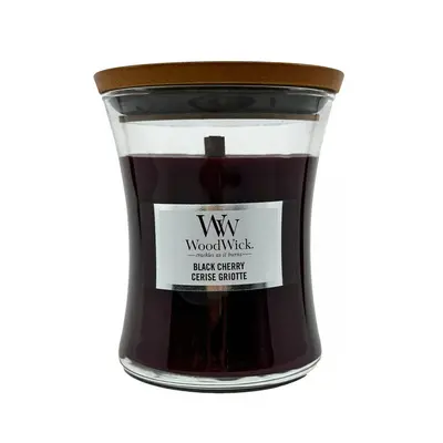 WoodWick Mini Hourglass Candle Black Cherry 85 g