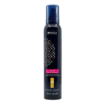 Indola Color Style Mousse 200 ml félig tartós hajfesték Honey Blonde