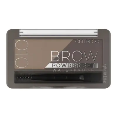 Catrice Brow Powder Set Waterproof 4 g szemöldökpor 010 Ash Blond