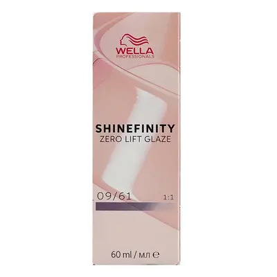 Wella Professionals Shinefinity Zero Lift Glaze 60 ml demi-permanent szín 09/61 Very Light Blond