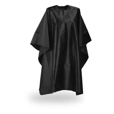 Wako Black Satin Cape