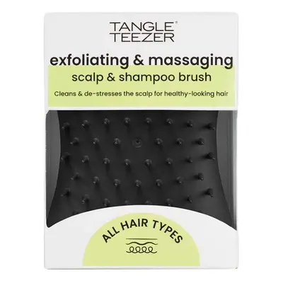 Tangle Teezer The Scalp Exfoliator & Massager Onyx Black Hairbrush