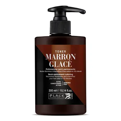 Black Professional Line Toner Semi-permanent Hair Colour 300 ml félig tartós hajfesték Marron Gl