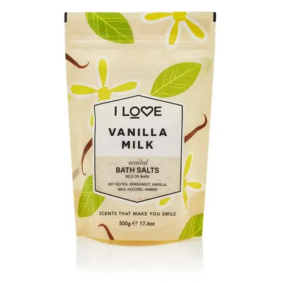 I Love Vanilla Milk Bath Salts 500 g