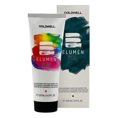 Goldwell Elumen Play Semi Permanent Hair Color 120 ml Túlcsorduló festék @ Metallic Petrol