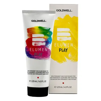 Goldwell Elumen Play Semi Permanent Hair Color 120 ml Túlcsorduló festék @ Yellow