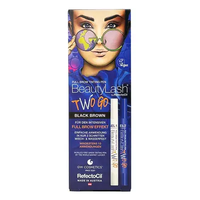 BeautyLash Two Go Full Brow Tinting Pen szemöldök színe Black Brown