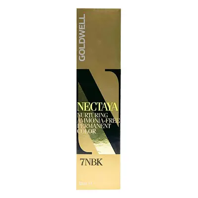 Goldwell Nectaya Permanent Hair Color 60 ml tartós hajfesték 7NBK Gold Topaz Middle Blond