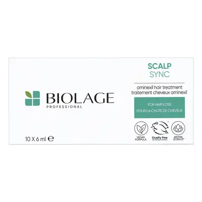 Biolage Scalp Sync Aminexil Hair Treatment 10 x 6 ml